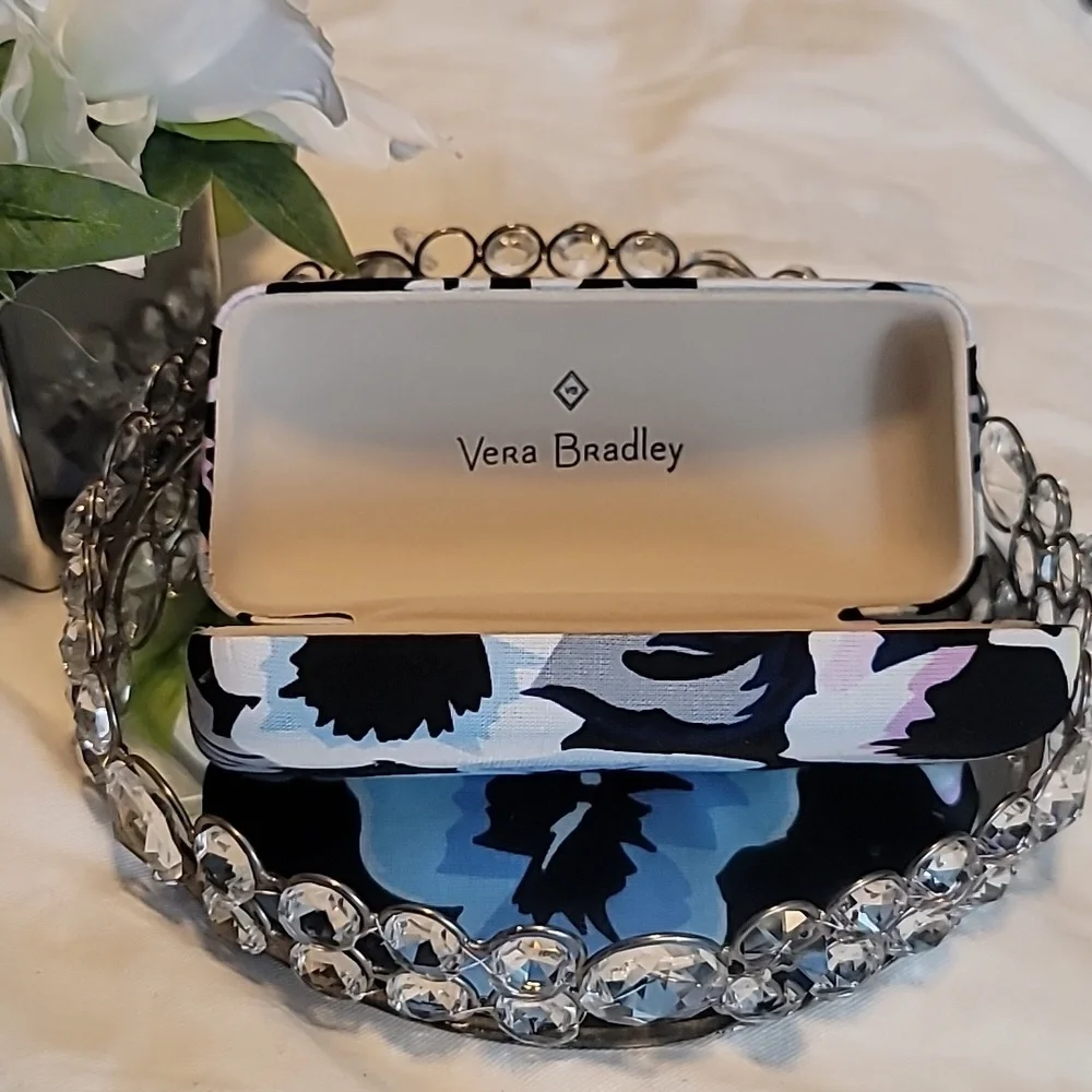 🖤💙Vera Bradley Floral Eyeglass Case 💙🖤